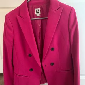 Beautiful bright fuchsia/pink Anne Klein Blazer size 8